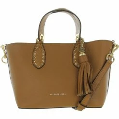 Hot Sale ๐งจ MICHAEL Michael Kors Brooklyn ๐ฉ Womens Leather Convertible Satchel ๐ Handbag ๐