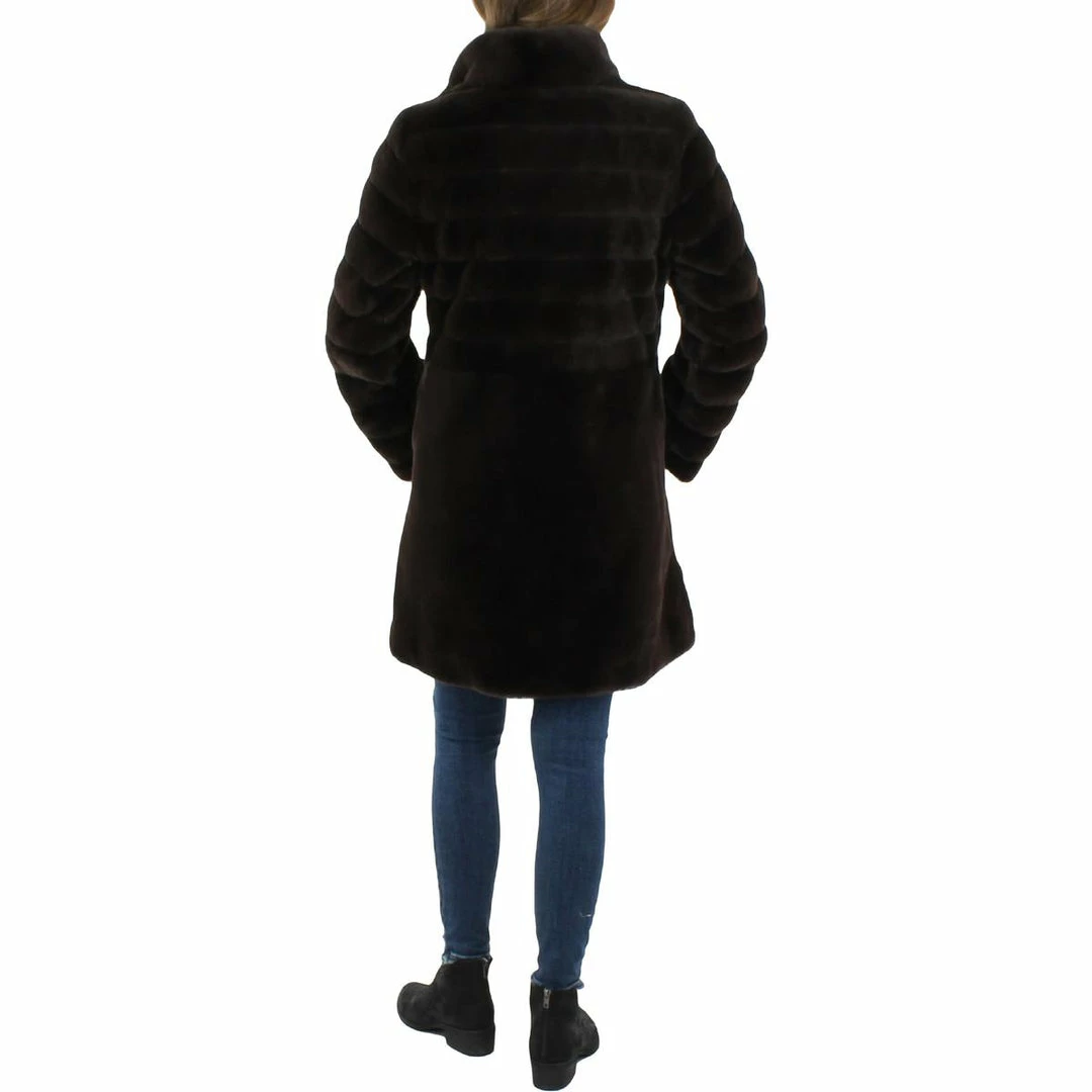 Budget ๐ Jones New York ๐ฉ Womens Warm Midi Faux Fur ๐งฅ Coat โญ 4 Budget ๐ Jones New York ๐ฉ Womens Warm Midi Faux Fur ๐งฅ Coat โญ - Image 2