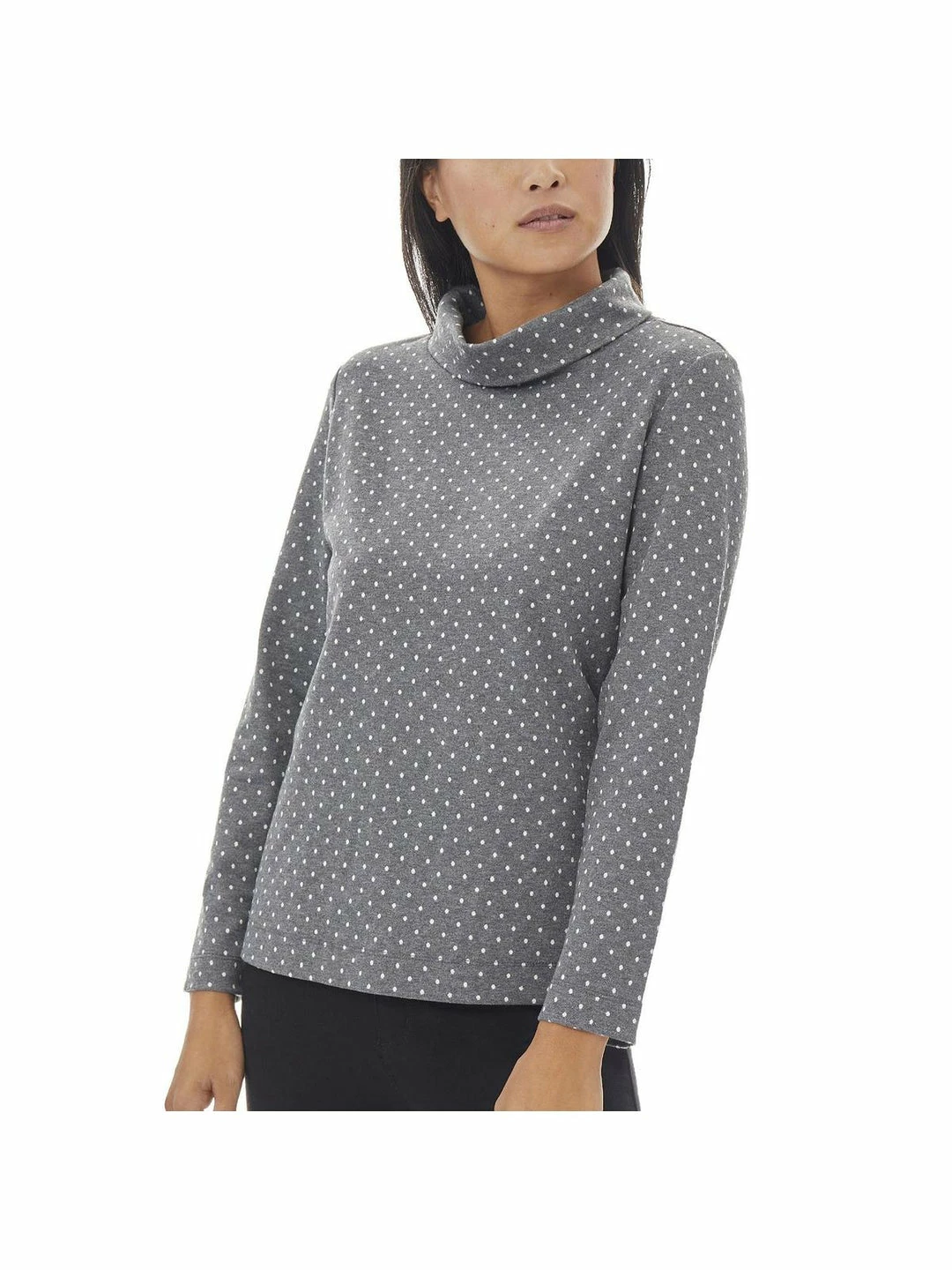 Budget 👍 Jones New York 👩 Womens Knit Printed Turtleneck Top 😍 3 Budget 👍 Jones New York 👩 Womens Knit Printed Turtleneck Top 😍