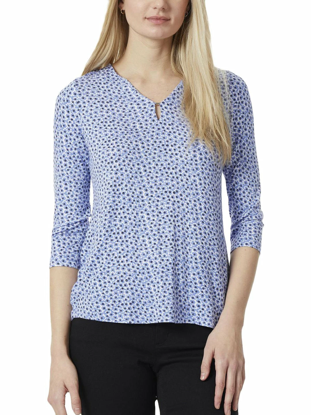 Cheap ๐งจ Jones New York ๐ฉ Womens Printed 3/4 Sleeve Pullover Top ๐ 3 Cheap ๐งจ Jones New York ๐ฉ Womens Printed 3/4 Sleeve Pullover Top ๐