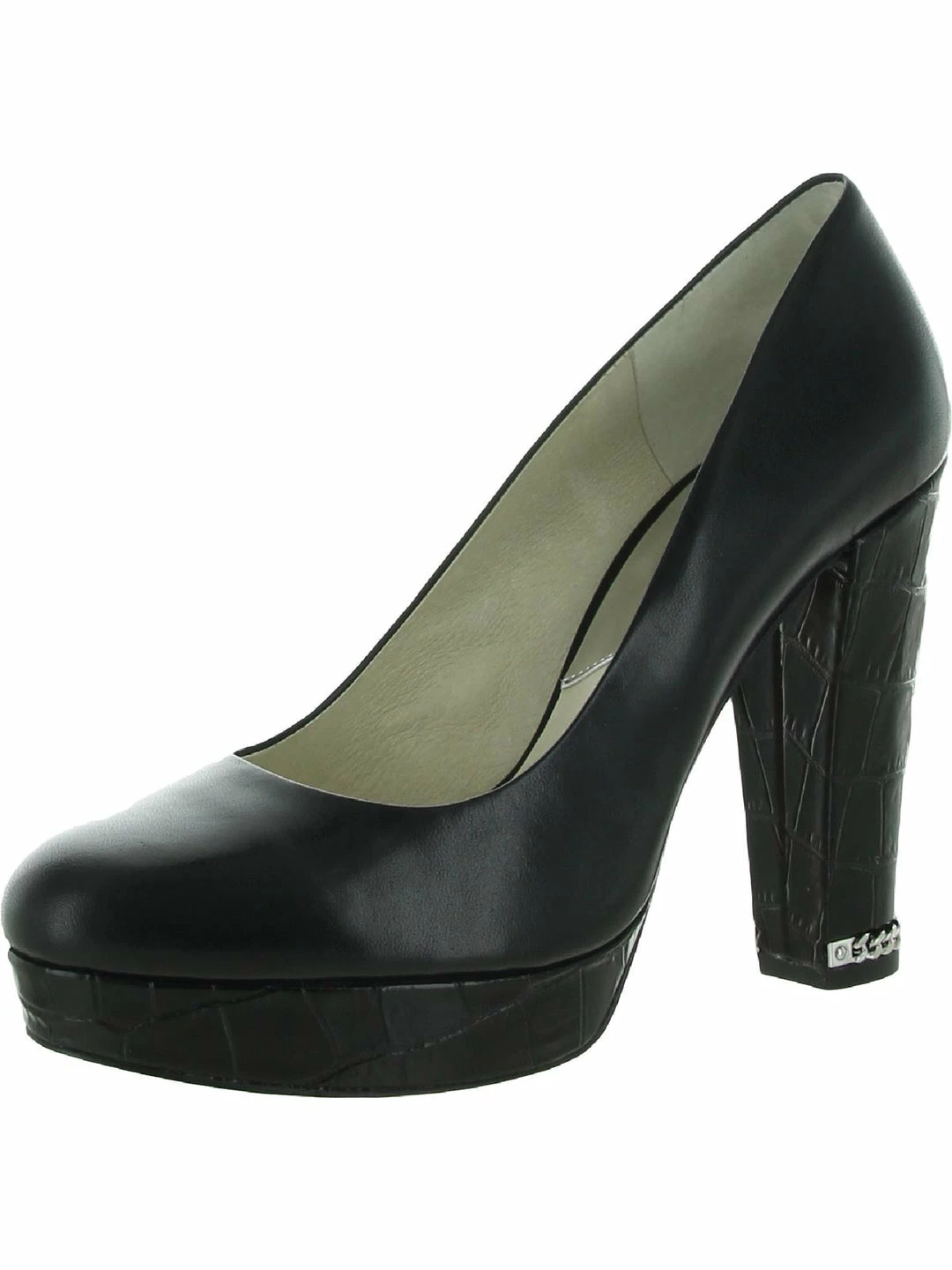 Discount ๐ MICHAEL Michael Kors Sabrina ๐ฉ Womens Leather Slip On Platform ๐ Heels ๐ฅฐ 3 Discount ๐ MICHAEL Michael Kors Sabrina ๐ฉ Womens Leather Slip On Platform ๐ Heels ๐ฅฐ