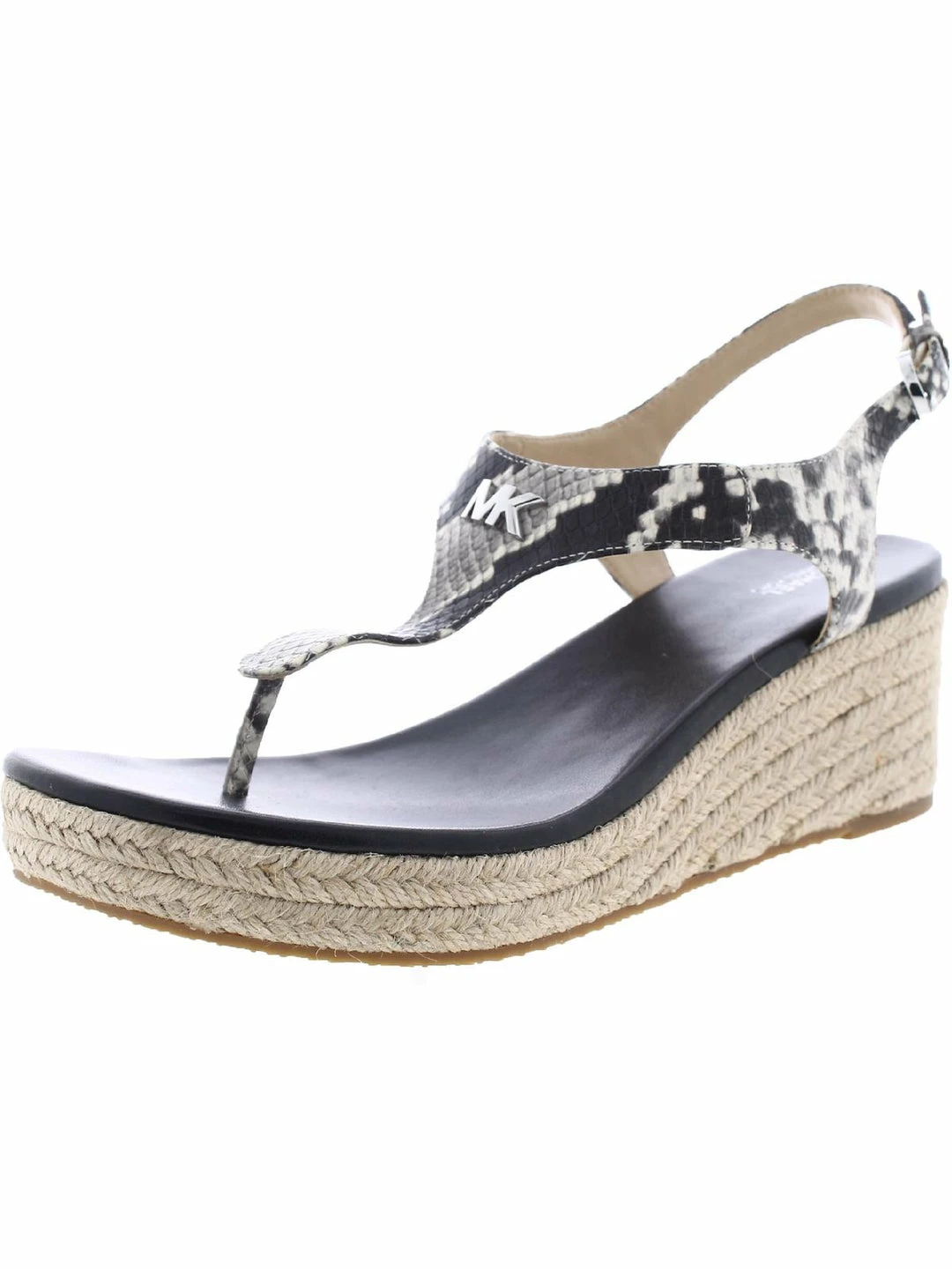 Best deal π₯° MICHAEL Michael Kors Laney π© Womens Leather Logo Wedge π©΄ Sandals β¨ 3 Best deal π₯° MICHAEL Michael Kors Laney π© Womens Leather Logo Wedge π©΄ Sandals β¨