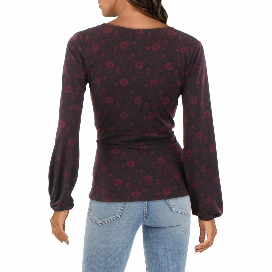 Deals ๐งจ MICHAEL Michael Kors ๐ฉ Womens Floral V Neck Peasant Top ๐งจ 4 Deals ๐งจ MICHAEL Michael Kors ๐ฉ Womens Floral V Neck Peasant Top ๐งจ - Image 2