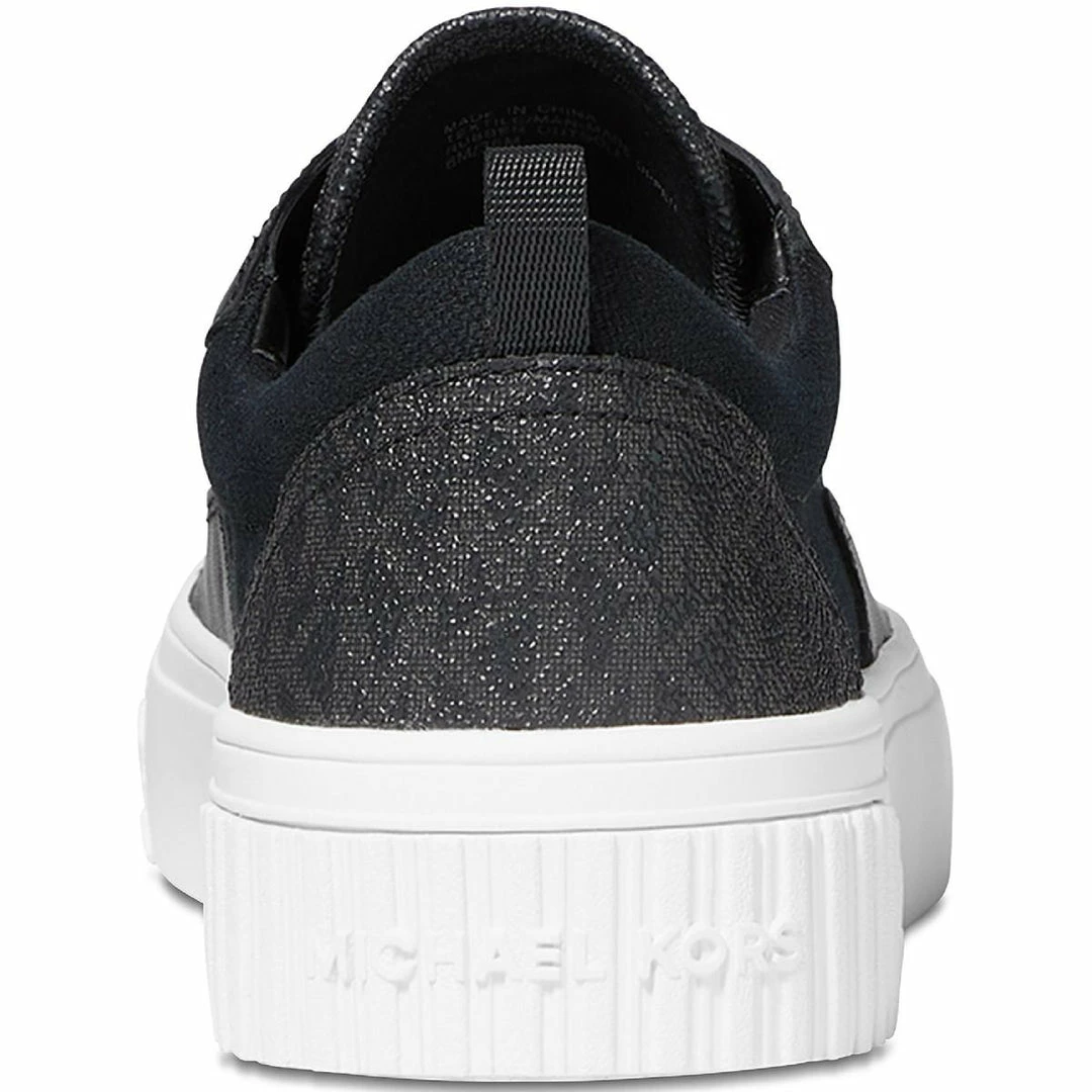 Best Pirce 🎉 MICHAEL Michael Kors Oscar Lace Up 👩 Womens Leather Lifestyle Casual and Fashion 👟 Sneakers 🔥 5 Best Pirce 🎉 MICHAEL Michael Kors Oscar Lace Up 👩 Womens Leather Lifestyle Casual and Fashion 👟 Sneakers 🔥 - Image 3