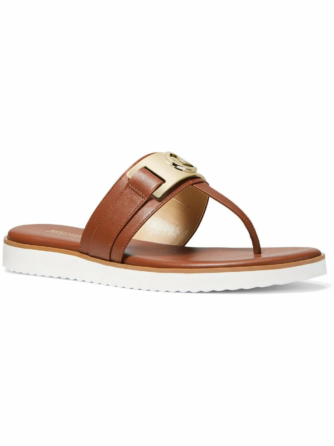 Buy ๐งจ MICHAEL Michael Kors Briar ๐ฉ Womens Leather Flat Thong ๐ฉด Sandals ๐ 3 Buy ๐งจ MICHAEL Michael Kors Briar ๐ฉ Womens Leather Flat Thong ๐ฉด Sandals ๐