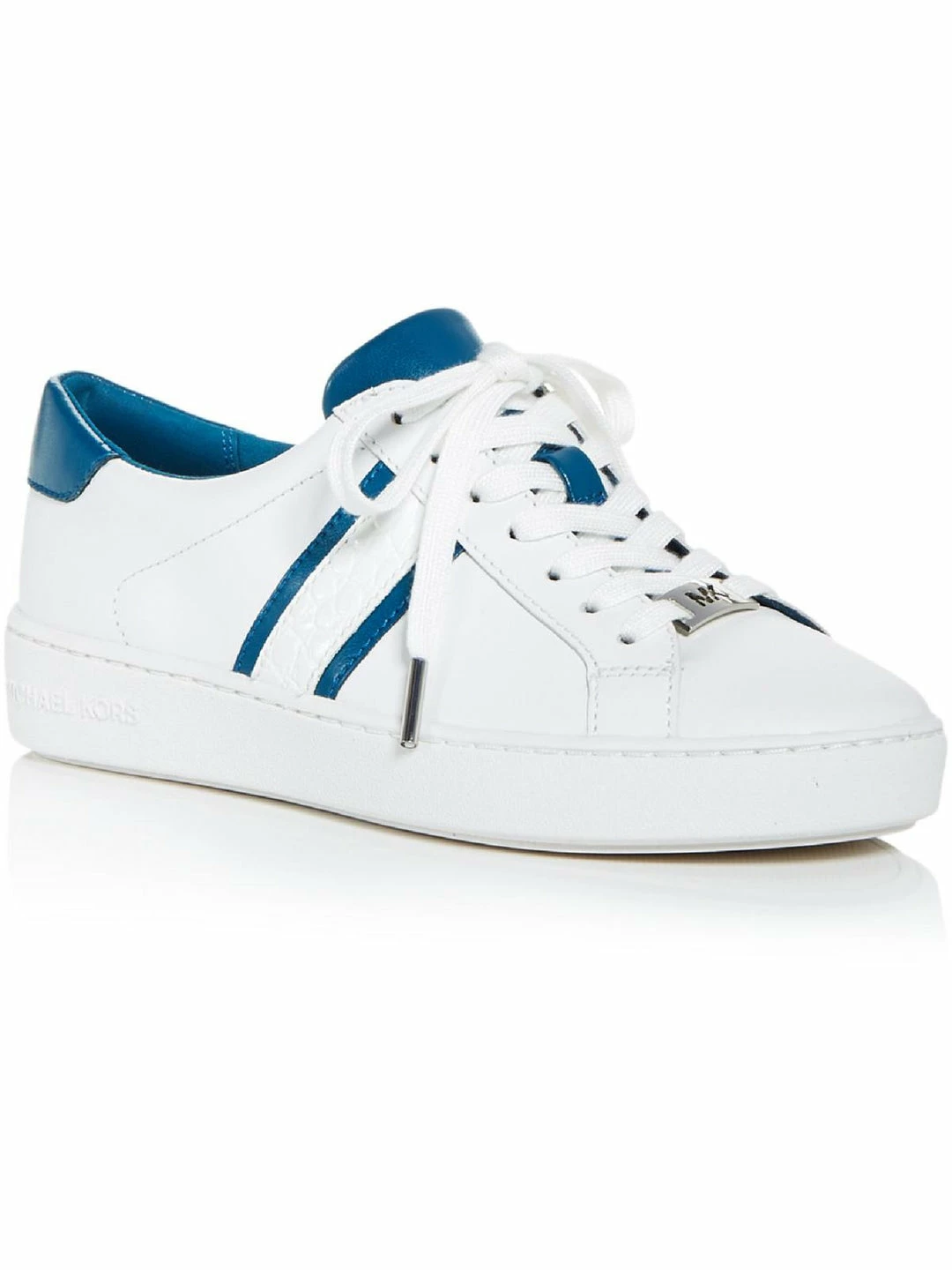 Coupon ๐ MICHAEL Michael Kors Irving ๐ฉ Womens Leather Side Striped Casual and Fashion ๐ Sneakers โญ 3 Coupon ๐ MICHAEL Michael Kors Irving ๐ฉ Womens Leather Side Striped Casual and Fashion ๐ Sneakers โญ