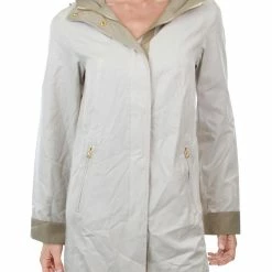 Flash Sale 😍 Jones New York 👩 Womens Water Repellent Hooded Raincoat 👍