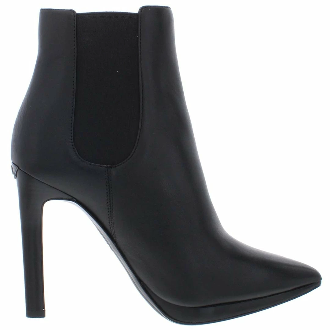 Brand new 😍 MICHAEL Michael Kors Brielle 👩 Womens Leather Pointed Toe Chelsea 🥾 Boots 🤩 4 Brand new 😍 MICHAEL Michael Kors Brielle 👩 Womens Leather Pointed Toe Chelsea 🥾 Boots 🤩 - Image 2