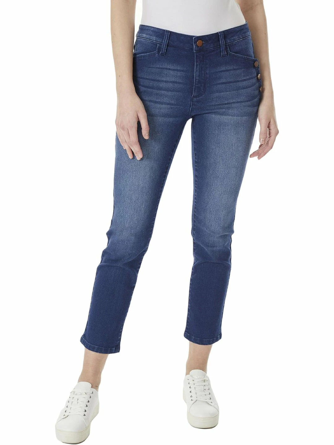 Budget ๐ Jones New York Leington ๐ฉ Womens Stretch Mid-Rise Ankle ๐ Jeans โ๏ธ 3 Budget ๐ Jones New York Leington ๐ฉ Womens Stretch Mid-Rise Ankle ๐ Jeans โ๏ธ