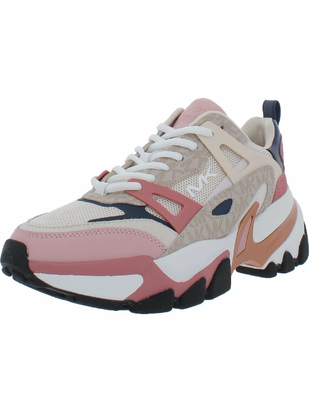 Outlet ๐งจ MICHAEL Michael Kors Nick Trainer ๐ฉ Womens Leather Lifestyle Fashion ๐ Sneakers โ๏ธ 3 Outlet ๐งจ MICHAEL Michael Kors Nick Trainer ๐ฉ Womens Leather Lifestyle Fashion ๐ Sneakers โ๏ธ