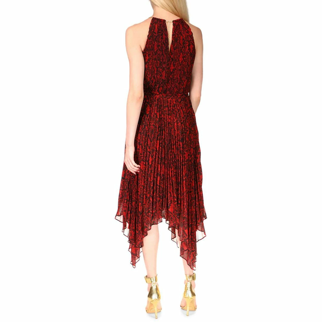 Deals ๐ฅ MICHAEL Michael Kors ๐ฉ Womens Chiffon Python Midi ๐ Dress ๐ 4 Deals ๐ฅ MICHAEL Michael Kors ๐ฉ Womens Chiffon Python Midi ๐ Dress ๐ - Image 2