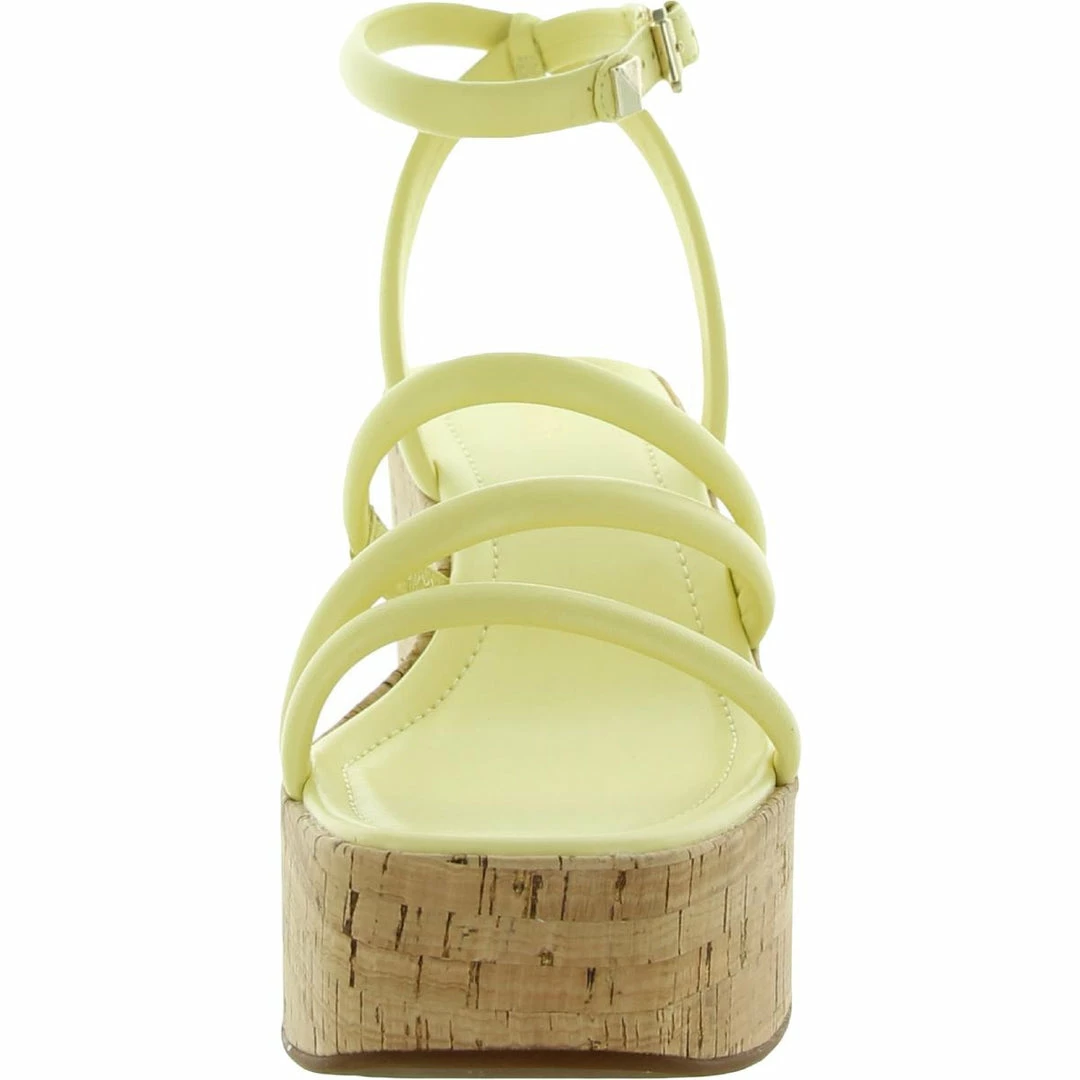 Flash Sale ๐งจ MICHAEL Michael Kors Hazel ๐ฉ Womens Leather Ankle Strap Platform ๐ฉด Sandals ๐ 5 Flash Sale ๐งจ MICHAEL Michael Kors Hazel ๐ฉ Womens Leather Ankle Strap Platform ๐ฉด Sandals ๐ - Image 3
